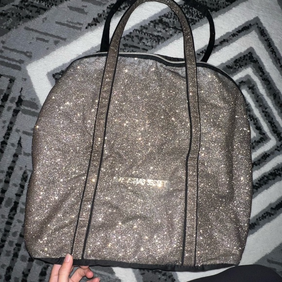 Victoria's Secret Glittering Gold Tote - Picture 8 of 8